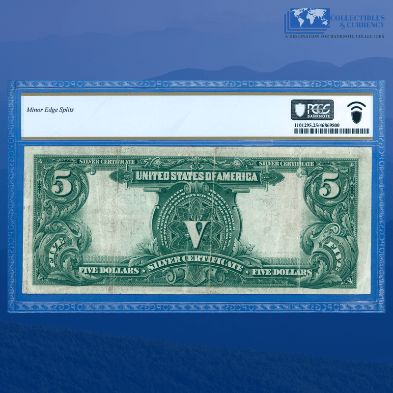 Fr.273 1899 $5 Five Dollars Silver Certificate "CHIEF NOTE", PCGS 25 Comment