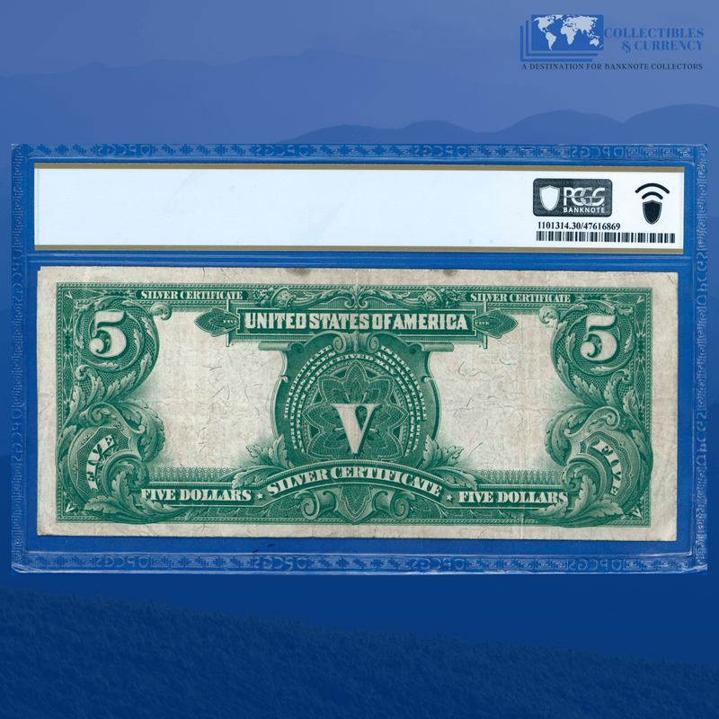 Fr.278 1899 $5 Five Dollars Silver Certificate "CHIEF NOTE", PCGS 30