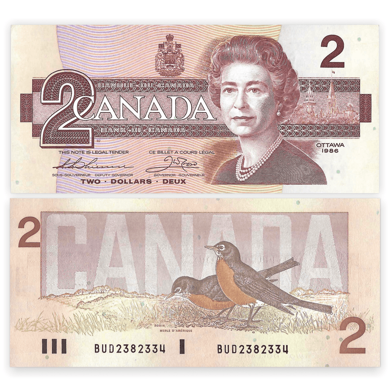 Canada Banknote / Uncirculated Canada 1986 2 Dollars | P-94B