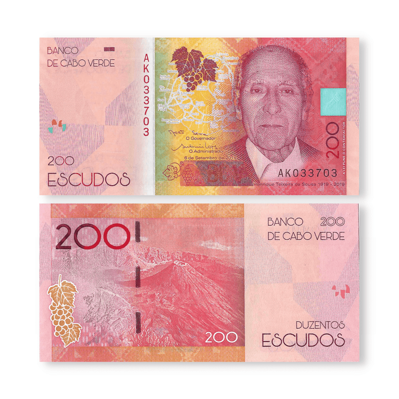 Cape Verde Banknote / Uncirculated Cape Verde 2021 200 Escudos | P-New