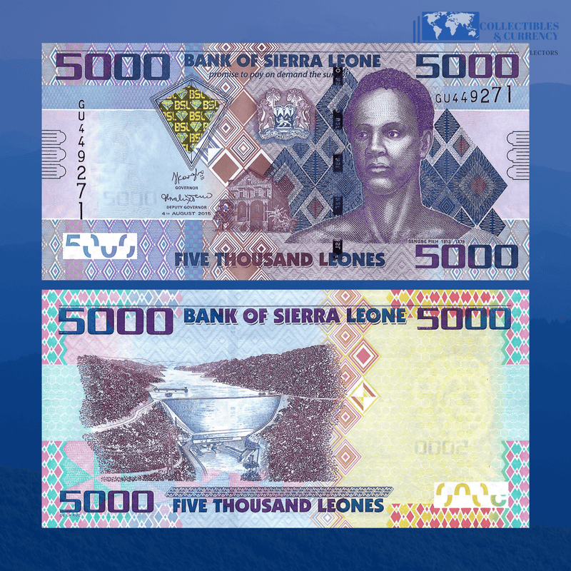 Dominica Banknotes / Uncirculated Copy of Dominican Republic Set 5 Pcs 50-100-200-1000-2000 Pesos 2019/2020