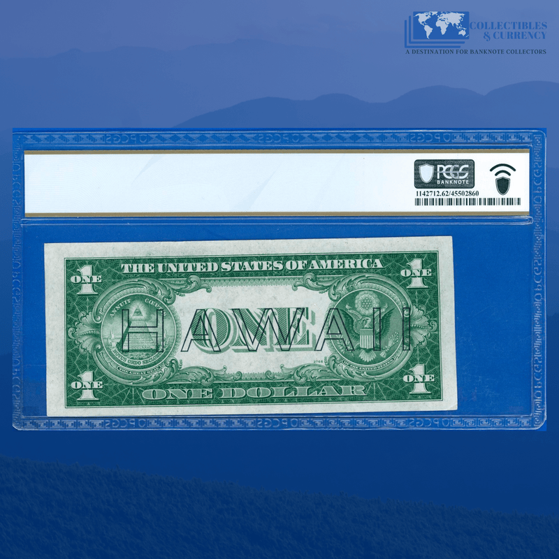 Hawaii / Fine Copy of Fr.2300 1935A $1 Silver Certificate Brown Seal "HAWAII" - Fine Condition