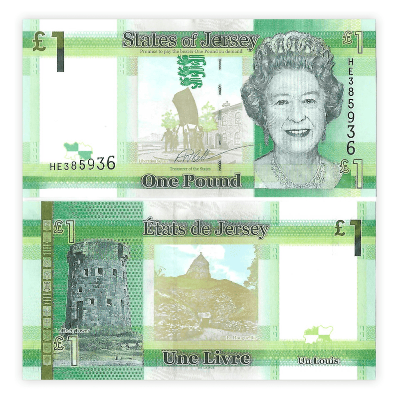 Jersey Banknote / Uncirculated Jersey 2018 1 Pound | P-32