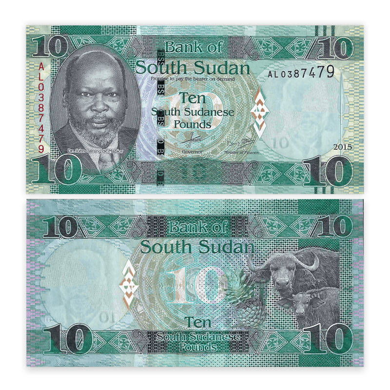 South Sudan Banknote / Uncirculated South Sudan 2015 10 Pound | P-11