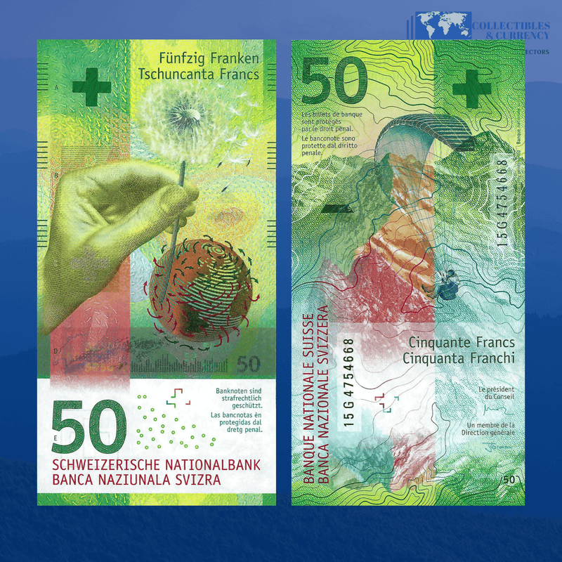 Switzerland Banknote / Uncirculated Switzerland 2016 50 Francs | P-77a