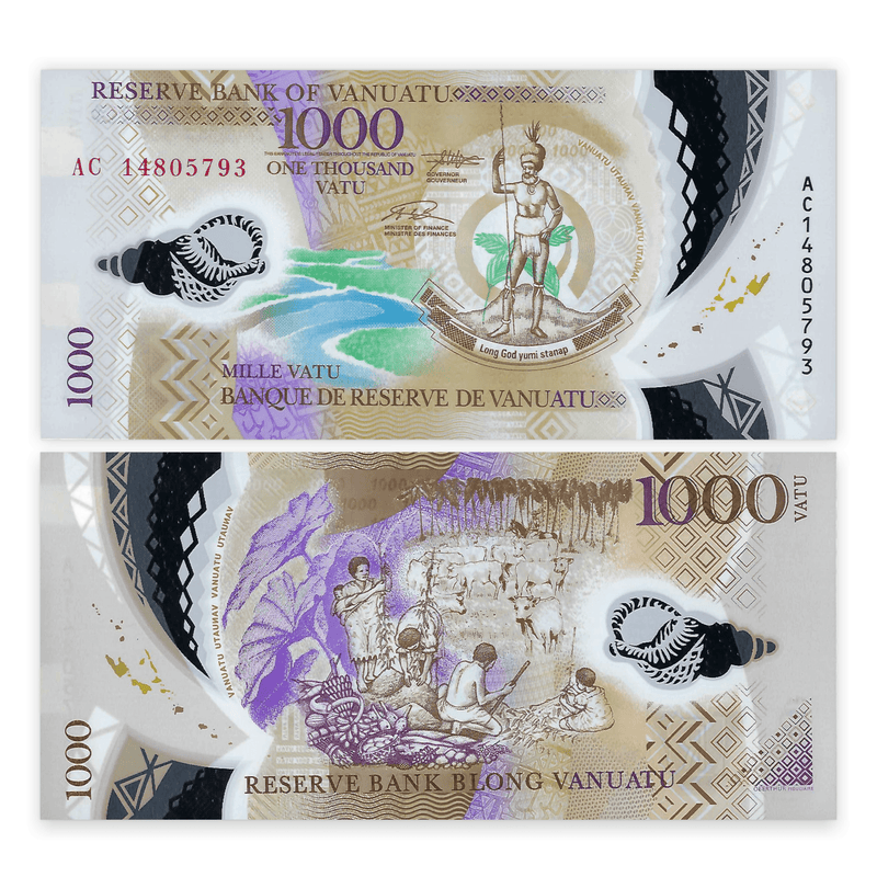 Vanuatu Banknote / Uncirculated Vanuatu 2014 1000 Vatu | P-13