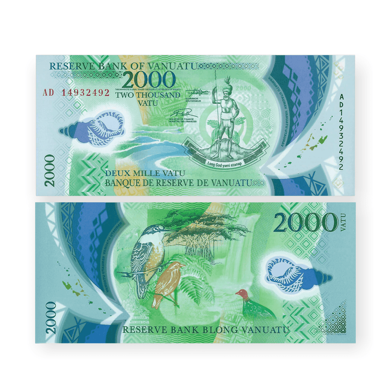 Vanuatu Banknote / Uncirculated Vanuatu 2014 2000 Vatu | P-14