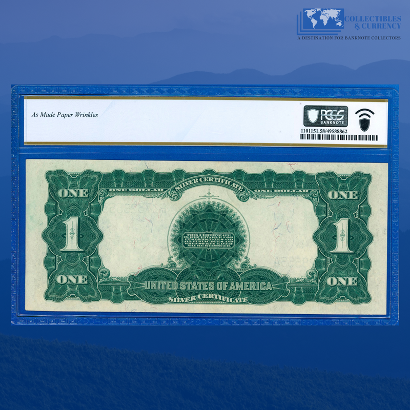 Fr.236 1899 $1 One Dollar Silver Certificate "BLACK EAGLE", PCGS 58 PPQ