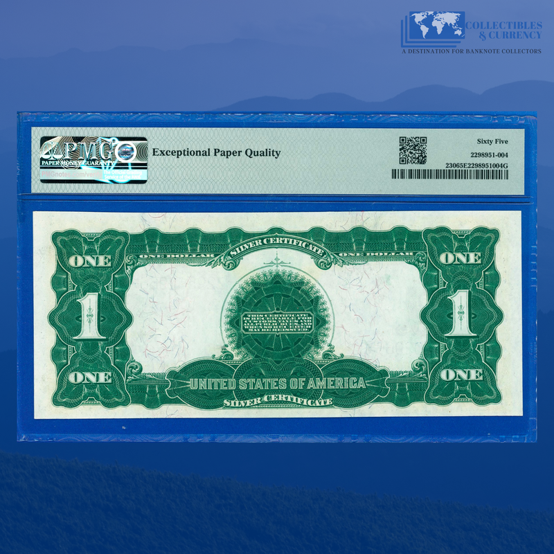 Fr.230 1899 $1 One Dollar Silver Certificate "BLACK EAGLE", PMG GEM