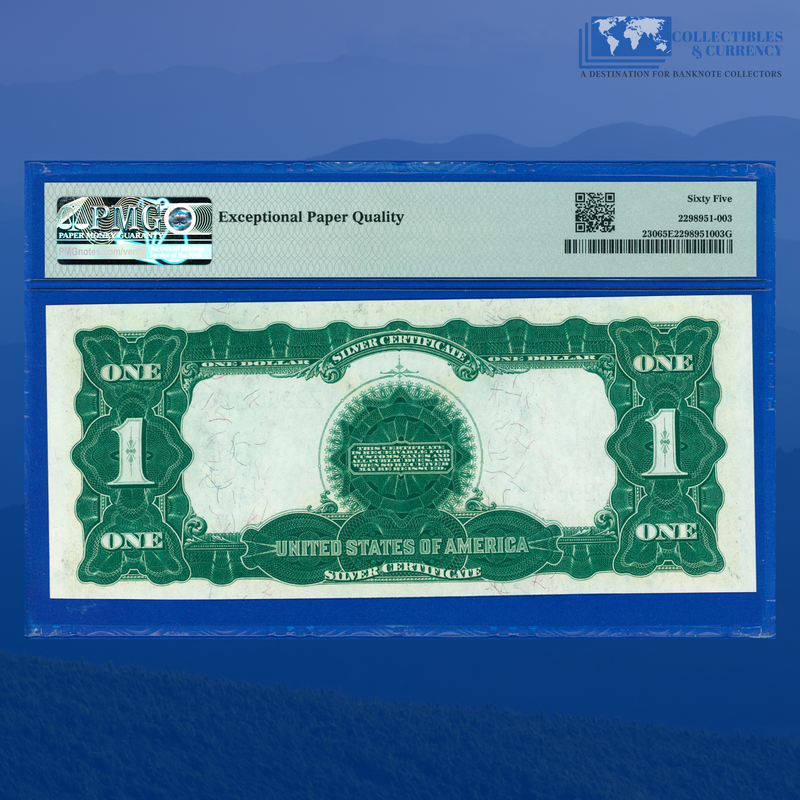 Fr.230 1899 $1 One Dollar Silver Certificate "BLACK EAGLE", PMG GEM