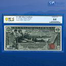 Fr.224 1896 $1 One Dollar Silver Certificate "EDUCATIONAL NOTE", PCGS 64