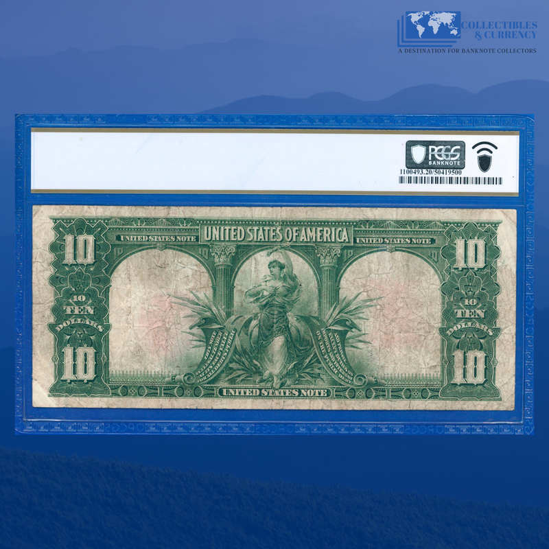 Fr.116 1901 $10 Ten Dollars "BISON" Legal Tender Note, PCGS 20