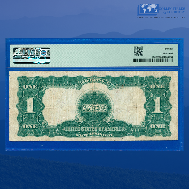 Fr.236 1899 $1 One Dollar Silver Certificate "BLACK EAGLE", PMG 20