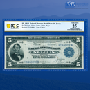Fr.798 1918 $5 Five Dollars FRBN St.Louis "Tough", PCGS 25