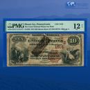 1882 BB $10 Union National MOUNT JOY BANK, PA, Charter