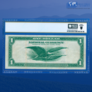 Fr.708 1918 $1 One Dollar FRBN Boston "GREEN EAGLE", PCGS 35
