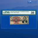 Fr.1374 50 Cents Fourth Issue Fractional Currency "LINCOLN", PMG 50