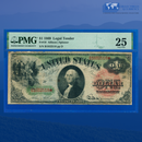 Fr.18 1869 $1 One Dollar "RAINBOW" Legal Tender Note, PMG 25