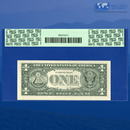 2001 FRN $1 One Dollar San Francisco, L77777777C, PCGS 66 PPQ