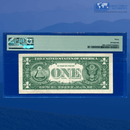 2013 FRN $1 Rare Fancy Near Solid Serial Number 19999999, PMG 30