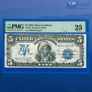 Fr.281 1899 $5 Five Dollars Silver Certificate "CHIEF NOTE", PMG 25