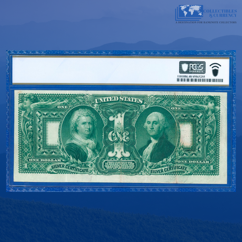 Fr.224 1896 $1 One Dollar Silver Certificate "EDUCATIONAL NOTE", PCGS 40