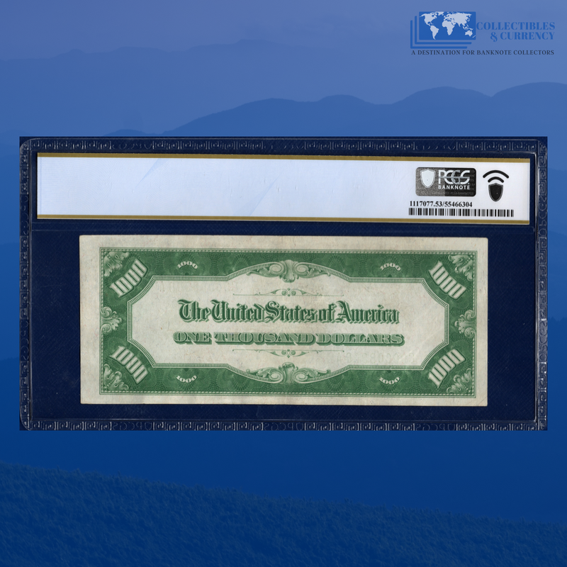 Fr.2211-C 1934 $1000 One Thousand Dollars FRN Philly, PCGS 53