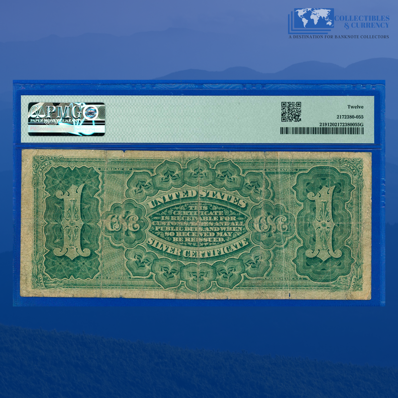 Fr.219 1886 $1 One Dollar Silver Certificate "MARTHA", PMG 12