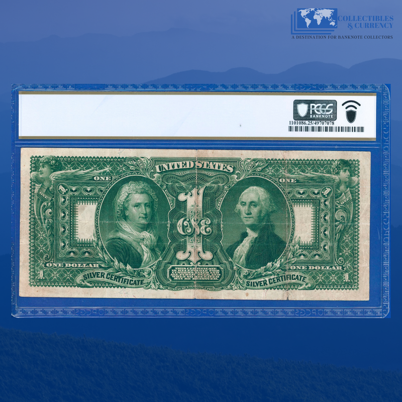 Fr.224 1896 $1 One Dollar Silver Certificate "EDUCATIONAL NOTE", PCGS 25