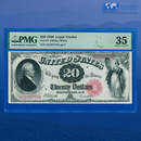 Fr.147 1880 $20 Twenty Dollars "Hamilton" Legal Tender Note, PMG 35