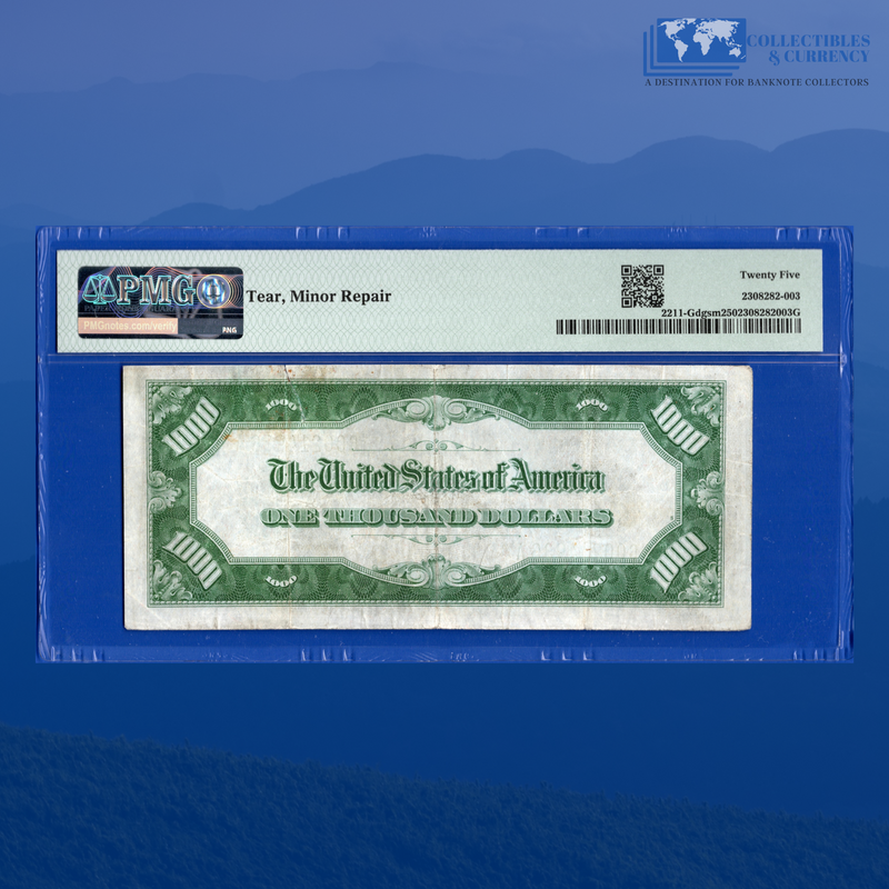 Fr.2211-G 1934 $1000 One Thousand Dollars FRN Chicago, PMG 25 Comment
