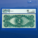 Fr.52 1880 $2 Two Dollars "BRACELET REVERSE" Legal Tender Note, PMG 35 Comment