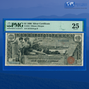 Fr.224 1896 $1 One Dollar Silver Certificate "EDUCATIONAL NOTE", PMG 25 Comment