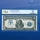 Fr.281 1899 $5 Five Dollars Silver Certificate "CHIEF NOTE", PCGS 25