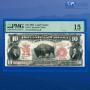 Fr.122 1901 $10 Ten Dollars "BISON" Legal Tender Note, PMG 15 Comment