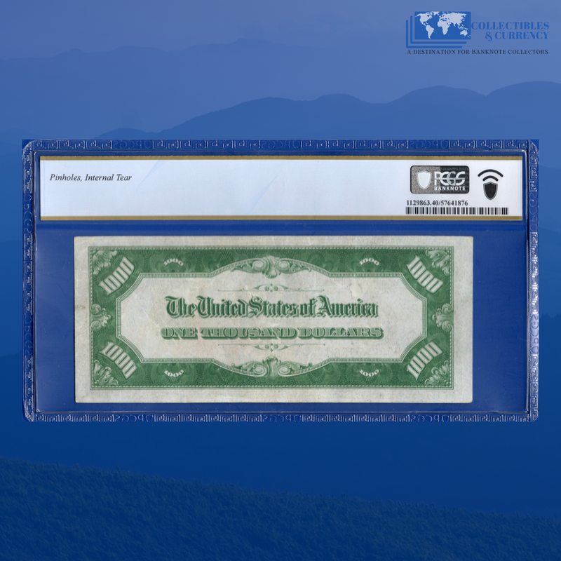 Fr.2210-H 1928 $1000 One Thousand Dollars FRN St.Louis, PCGS 40 Comment