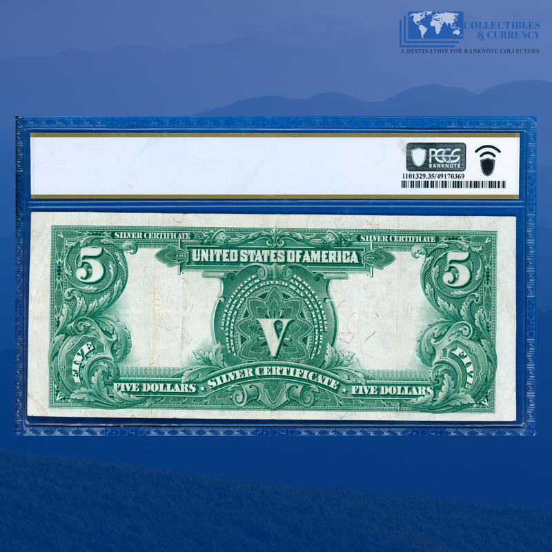 Fr.281 1899 $5 Five Dollars Silver Certificate "CHIEF NOTE", PCGS 35