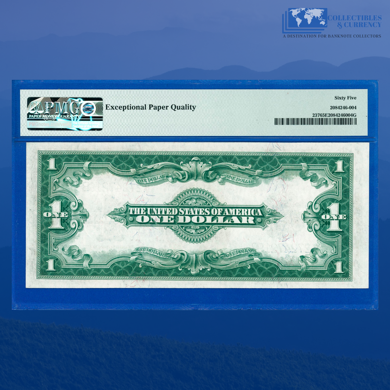 Fr.237 1923 $1 One Dollar Silver Certificate "HORSEBLANKET", PMG 65 EPQ