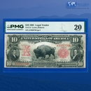 Fr.114 1901 $10 Ten Dollars "BISON" Legal Tender Note, PMG 20 Comment