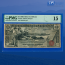Fr.224 1896 $1 One Dollar Silver Certificate "EDUCATIONAL NOTE", PMG 15 Comment
