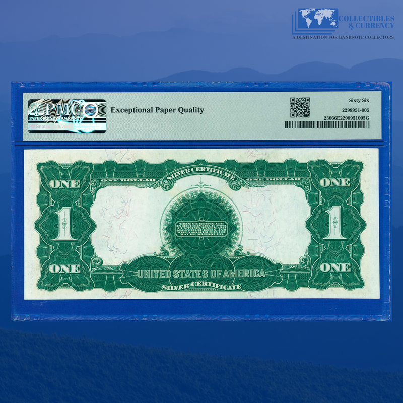 Fr.230 1899 $1 One Dollar Silver Certificate "BLACK EAGLE", PMG GEM