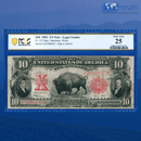 Copy of Fr.114 1901 $10 Ten Dollars "BISON" Legal Tender Note, PCGS 25