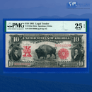 Copy of Fr.114 1901 $10 Ten Dollars "BISON" Legal Tender Note, PMG 25