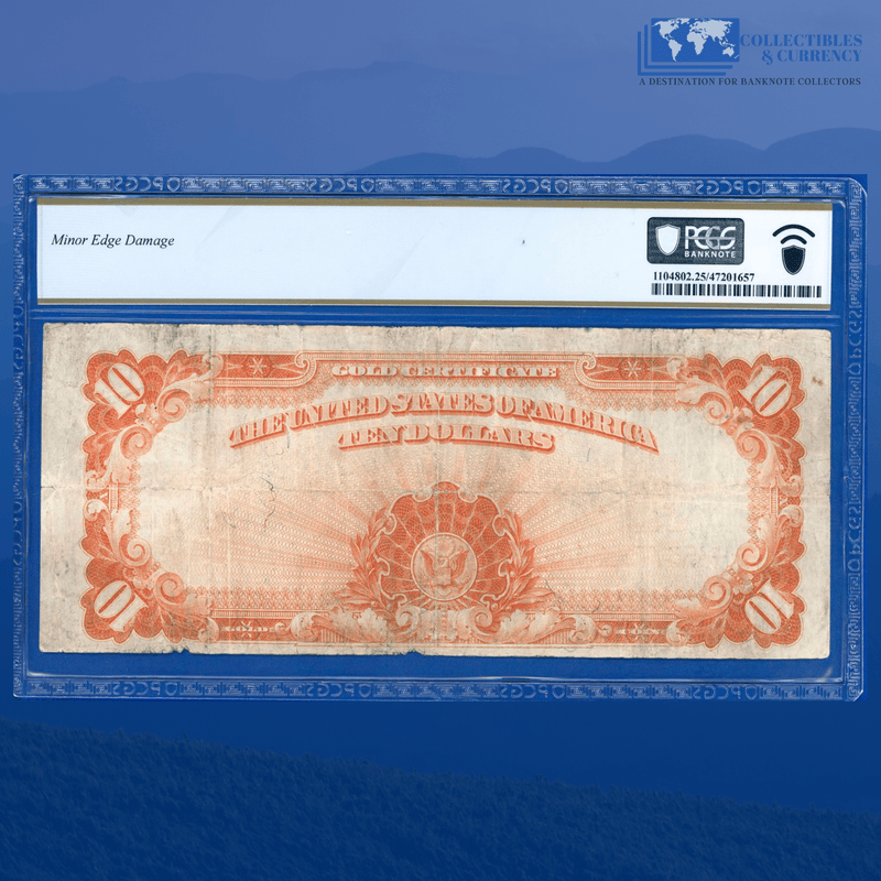 Copy of Fr.1173 1922 $10 Ten Dollars Gold Certificate "HILLEGAS NOTE", PCGS 20