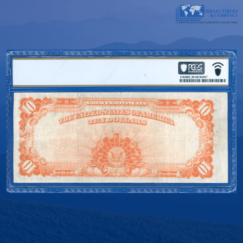 Copy of Fr.1173 1922 $10 Ten Dollars Gold Certificate "HILLEGAS NOTE", PCGS 25