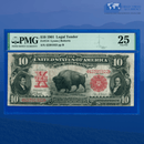 Copy of Fr.122 1901 $10 Ten Dollars "BISON" Legal Tender Note, PCGS 25