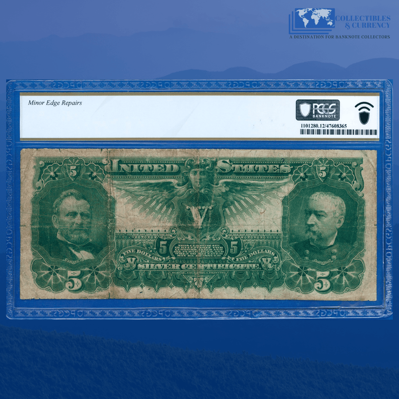 Copy of Fr.268 1896 $5 Five Dollars Silver Certificate "EDUCATIONAL NOTE", PCGS 10 Comment