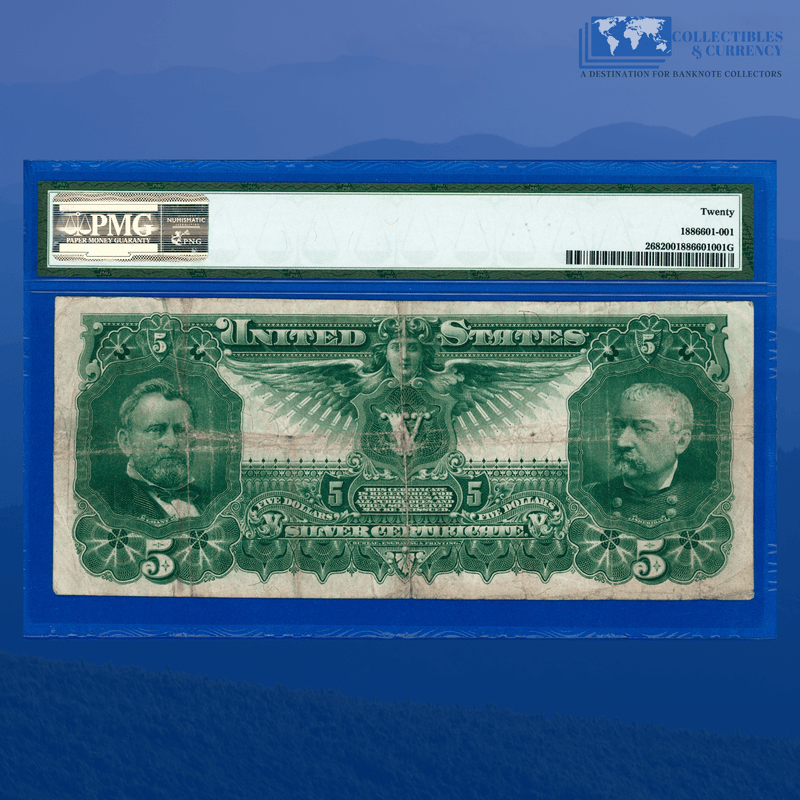 Copy of Fr.269 1896 $5 Five Dollars Silver Certificate "EDUCATIONAL NOTE", PCGS 12 Comment
