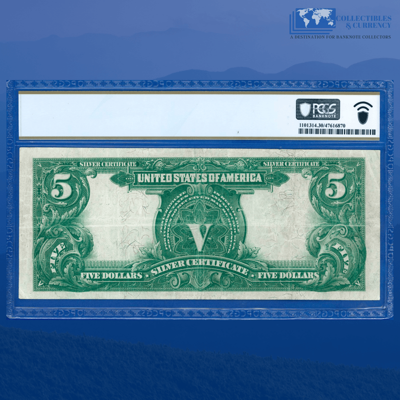 Copy of Fr.278 1899 $5 Five Dollars Silver Certificate "CHIEF NOTE", PCGS 30
