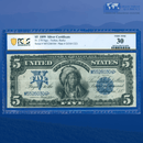 Copy of Fr.278 1899 $5 Five Dollars Silver Certificate "CHIEF NOTE", PCGS 30